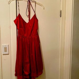 Silk Holiday cocktail dress
